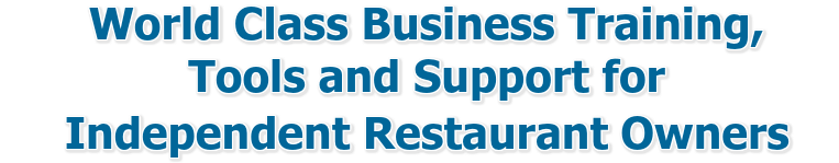 World Class Restaurant Business Tools