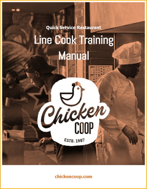 Quick Service Restaurant (QSR) — Line Cook Training Manual ...