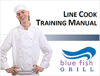 training manual restaurant templates program cook